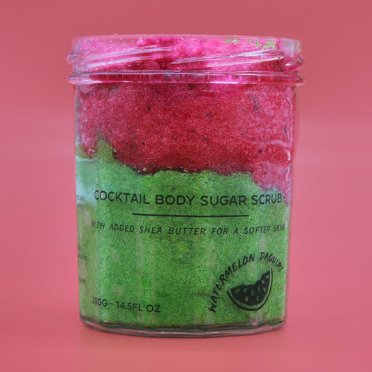 Scented Sugar Body Scrub - Watermelon Daquiri 300g