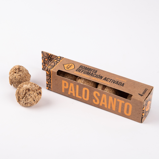 Box of 4 Palo Santo Incense Bombs