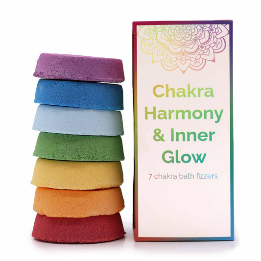 Chakra Bath Bombs - Large Box - Chakra Harmony and Inner Glow