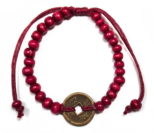 Bracelets Feng Shui - Rouge