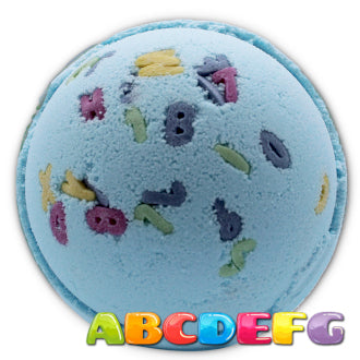 Alphabetic Bath Bombs - Pomegranate and Cassis