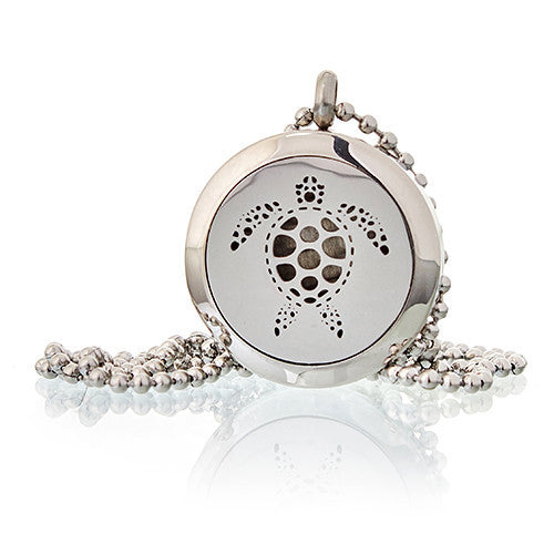 Collier diffuseur d'aromathérapie 25mm - Tortue