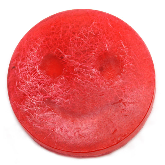 Happy Exfoliating Soap - Strawberry and Guava