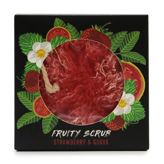 Fruity Exfoliating Soap - Strawberry and Guava