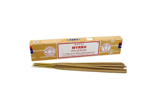 Encens Satya en bâtons 15g - Myrrhe