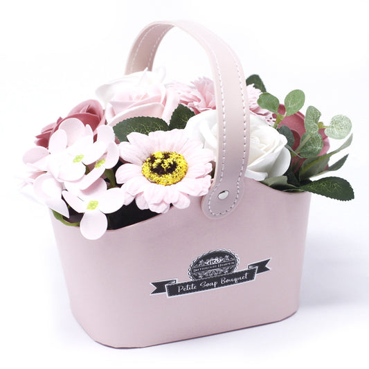 Panier Bouquet Petite - Rose Pacifique