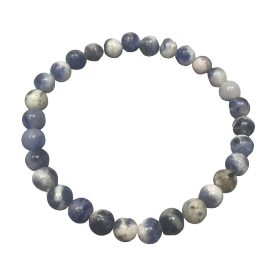 Bracelet de manifestation de pierres précieuses - Sodalite - Vérité