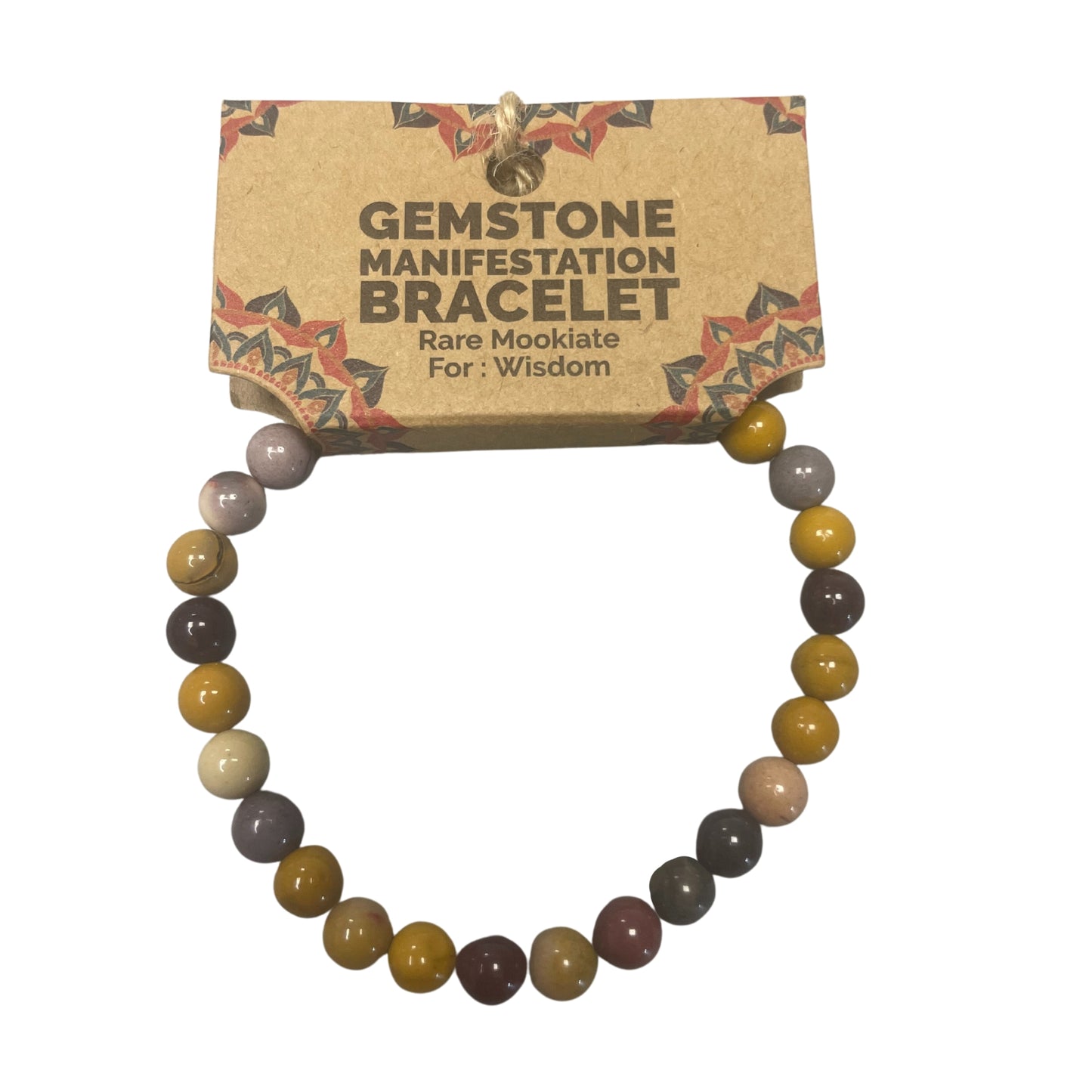 Gemstone Manifestation Bracelet - Rare Mookiate - Wisdom