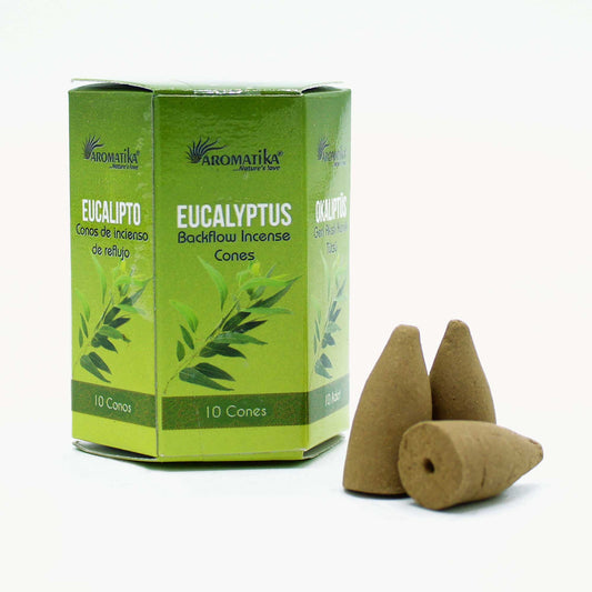 Pack de 10 Encens Masala Backflow - Eucalyptus